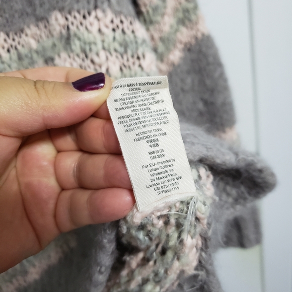 FREE PEOPLE Striped Linus Wool Sweater - Picture 7 of 7